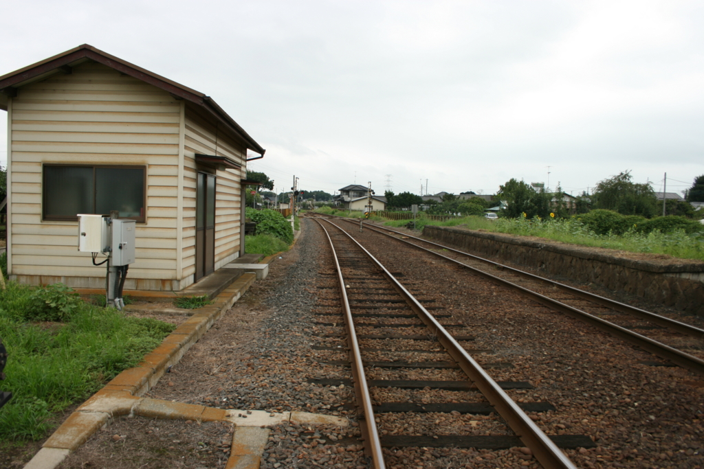 騰波ノ江駅からの常総線