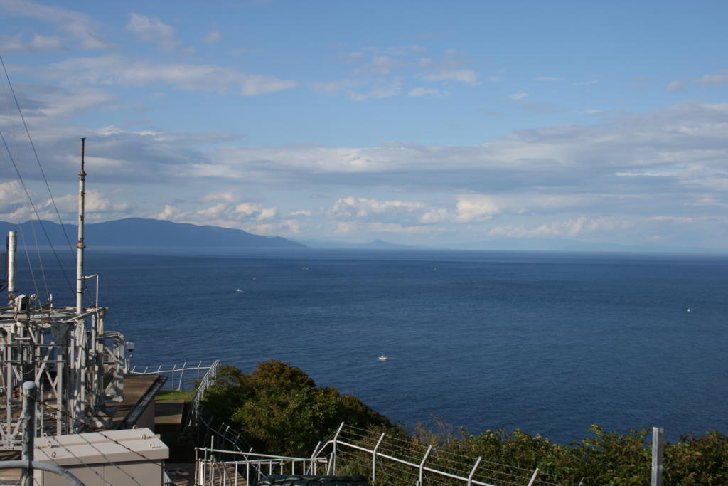 竜飛崎から眺める津軽海峡