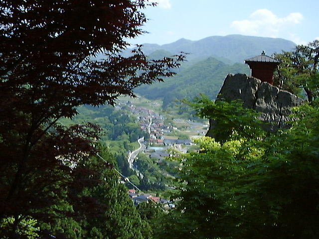 立石寺からの眺め