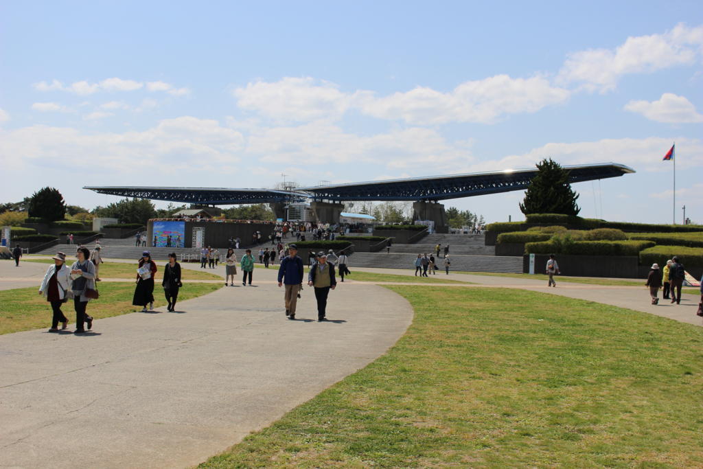 ひたち海浜公園の西口・翼ゲート