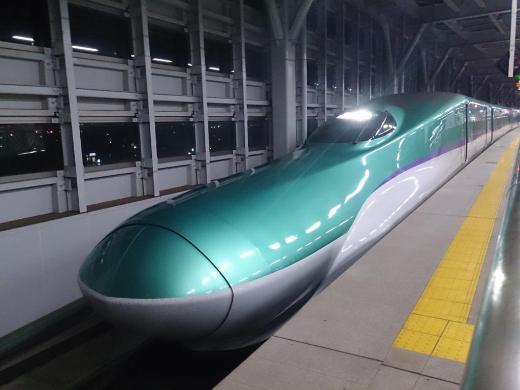 特急券を購入すれば北海道新幹線にも乗車できる