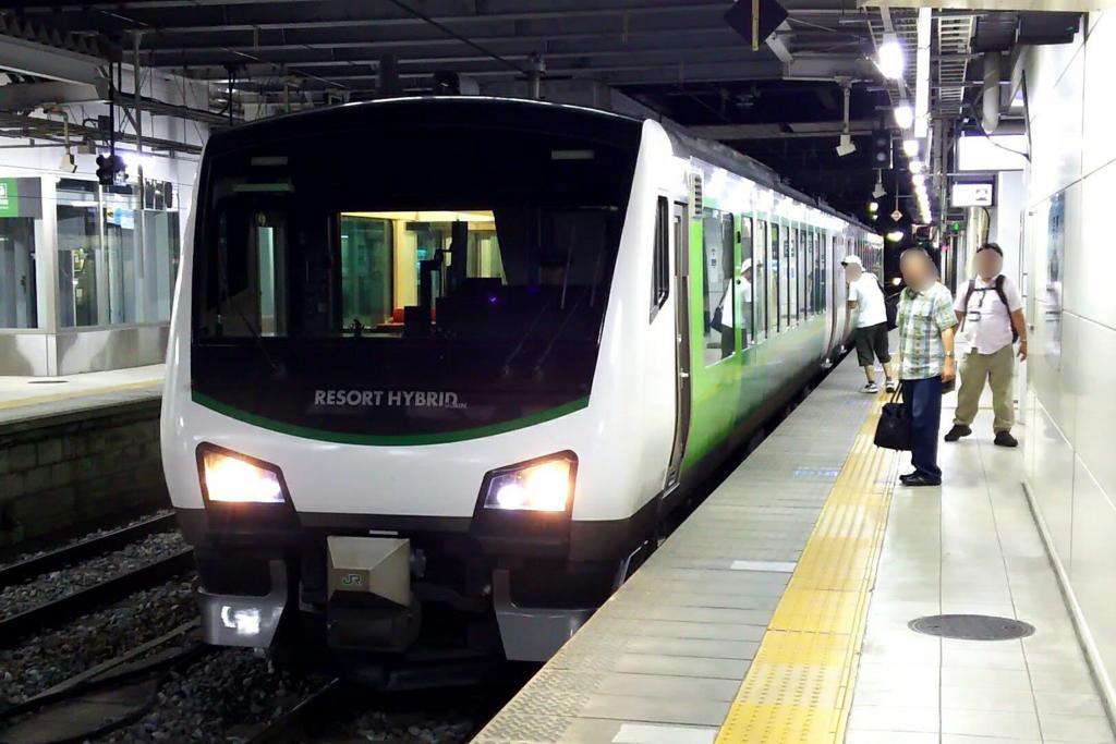 定刻通り長野駅に到着　お疲れ様でした