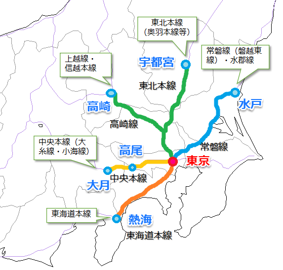 青春18きっぷで東京へ行こう 各方面から首都圏へ 長距離をラクに移動できるおすすめルート 列車を紹介します ひさの乗り鉄ブログ