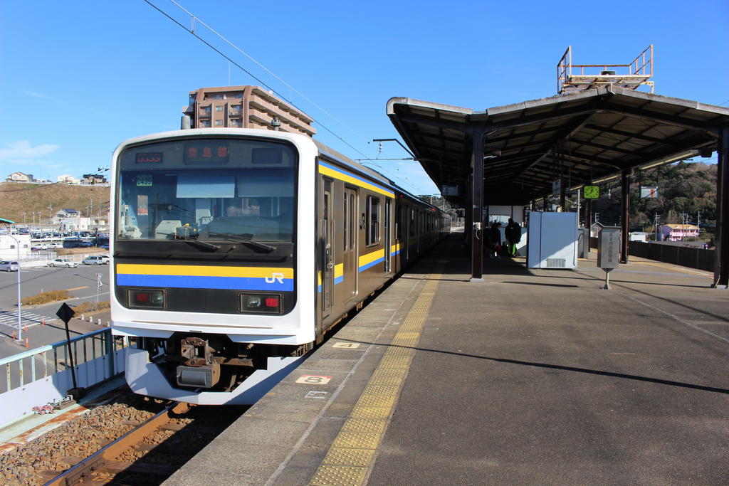 鹿島神宮駅に到着