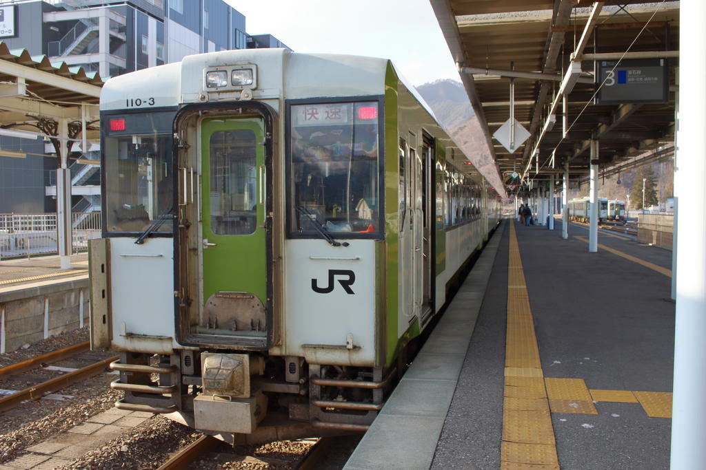 快速はまゆり6号＠釜石駅