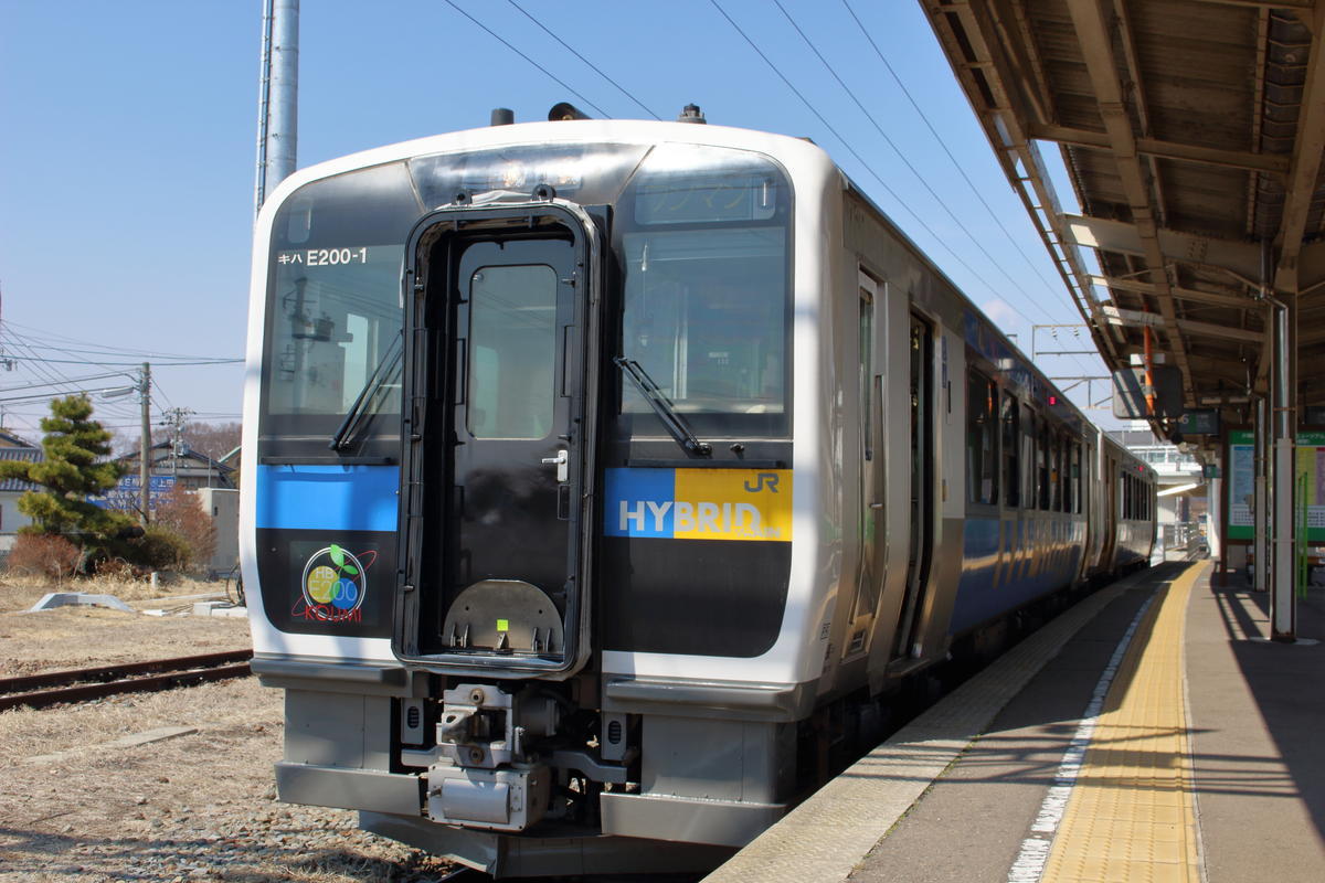 初代ハイブリッド式気動車「キハE200系」