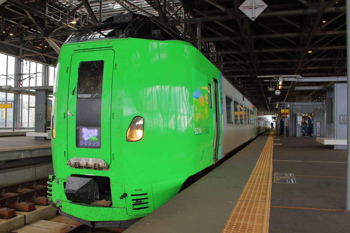 札幌～旭川の特急カムイ・ライラックは始発駅からなら座れます