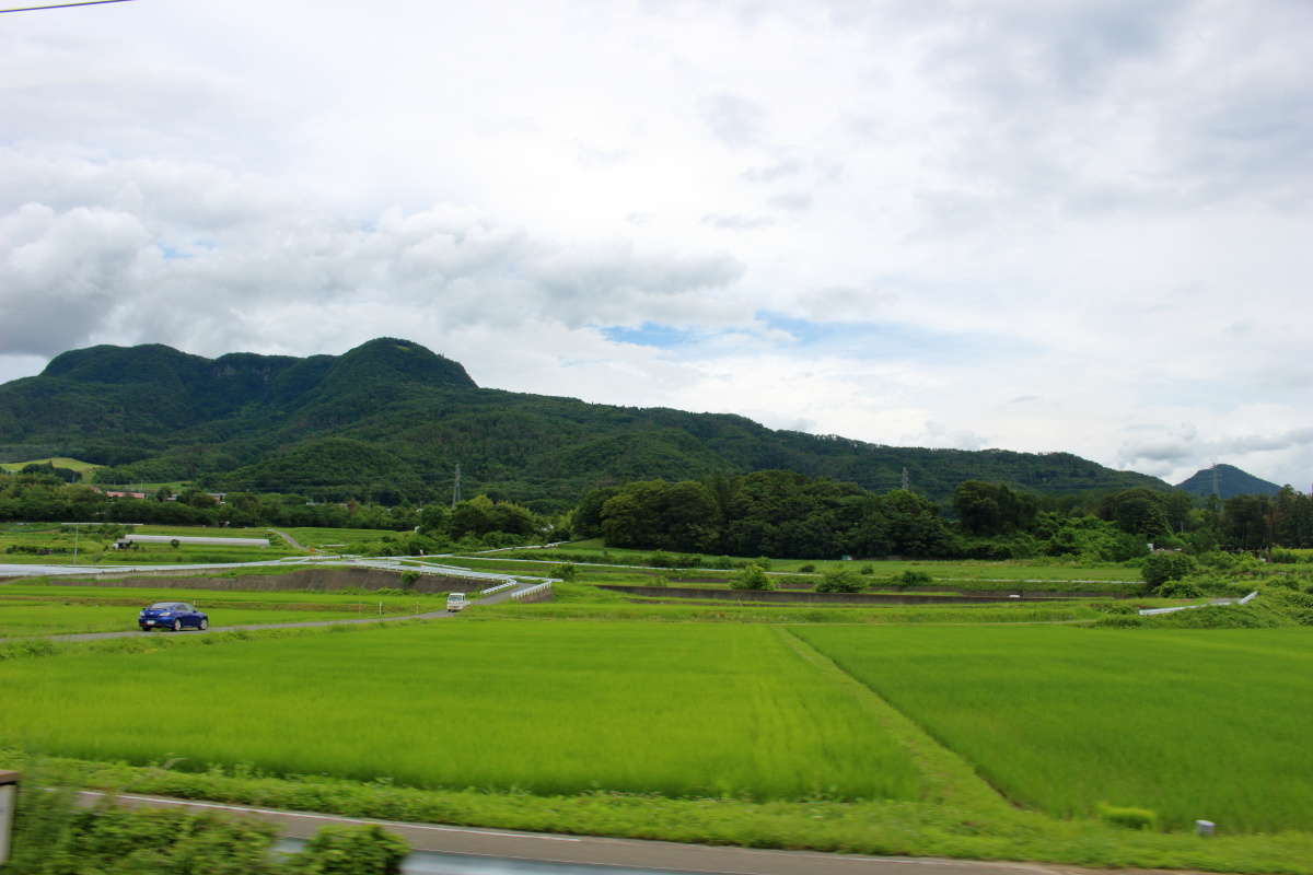 車窓に山が目立ってくると終点水上が近いです