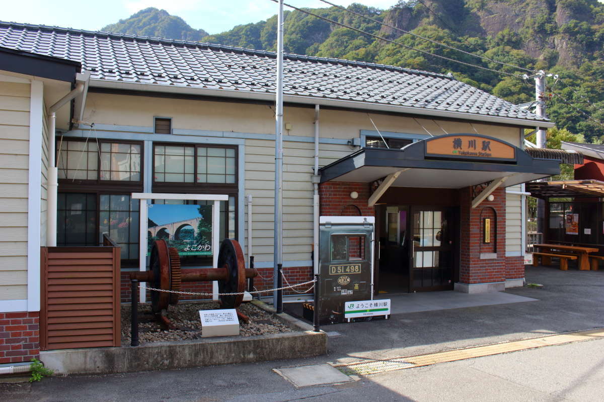 横川駅の駅舎