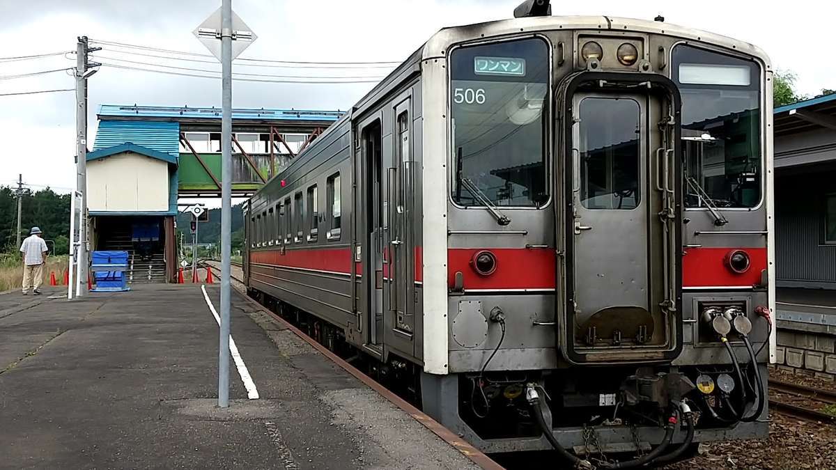 宗谷本線北部の普通列車で活躍するキハ54形