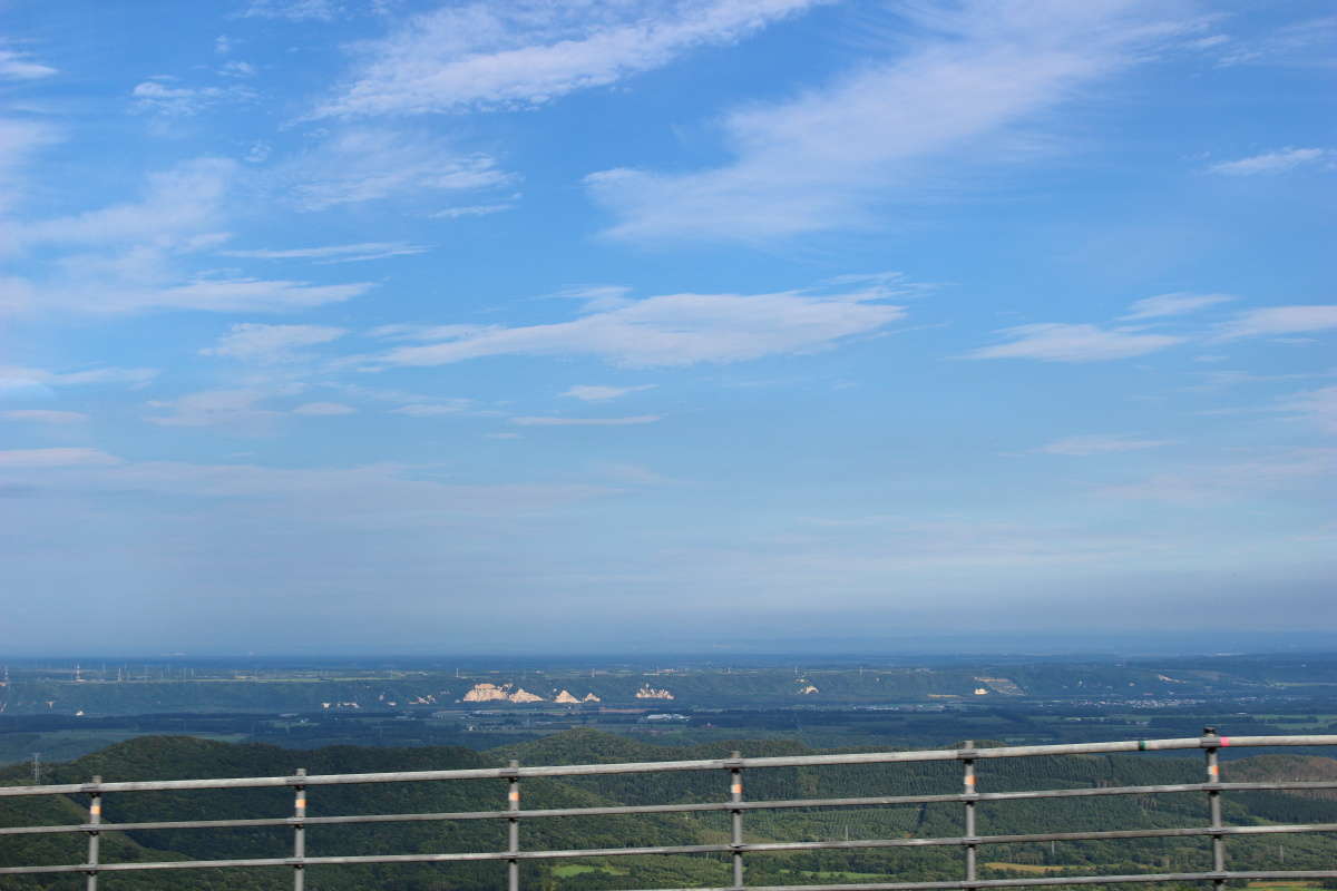 代行バスから一瞬だけ見える狩勝峠の絶景！