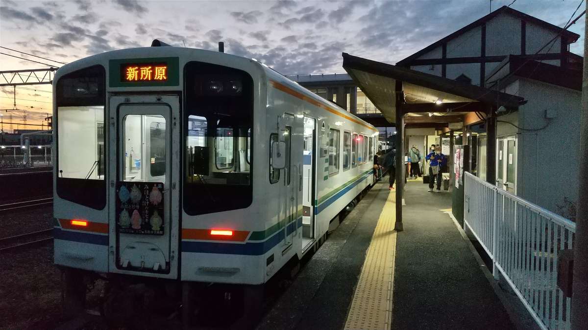 終点の新所原駅に到着！ これにて天浜線途中下車の旅は終了！