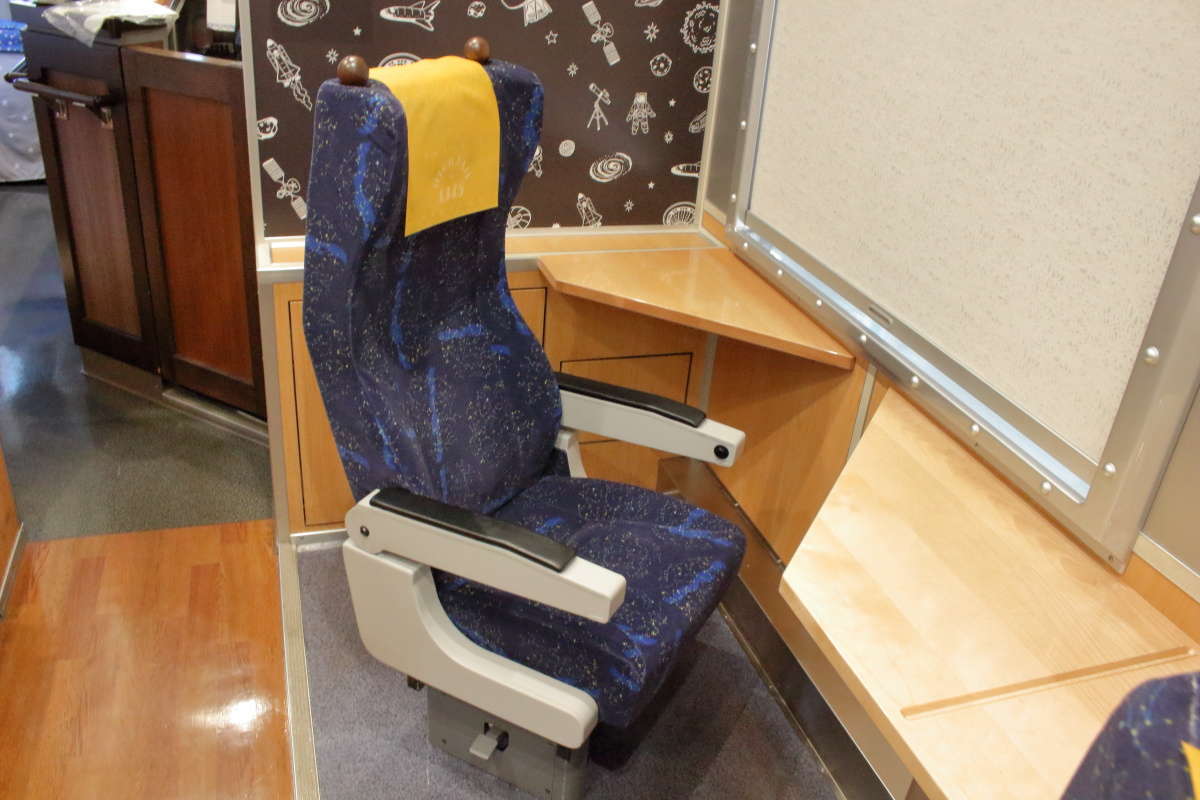 「HIGH RAIL 1375」１号車の「シングルシート」は一人旅におすすめの座席！