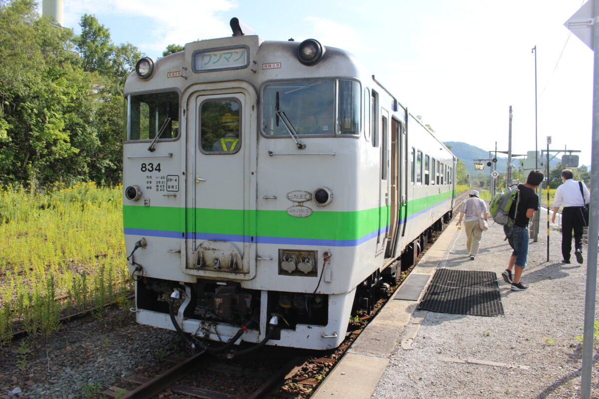 JR北海道 根室駅 キーホルダー