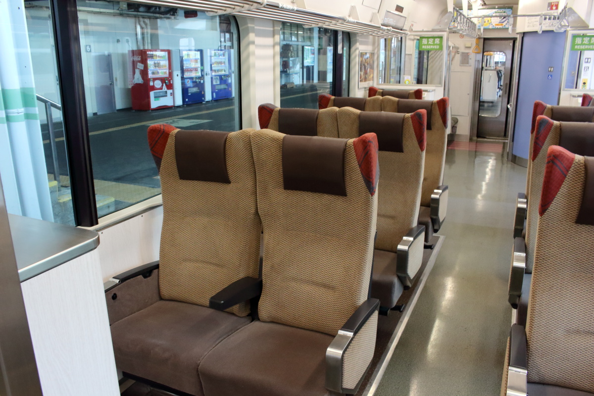 磐越西線 快速「あいづ」の半室指定席