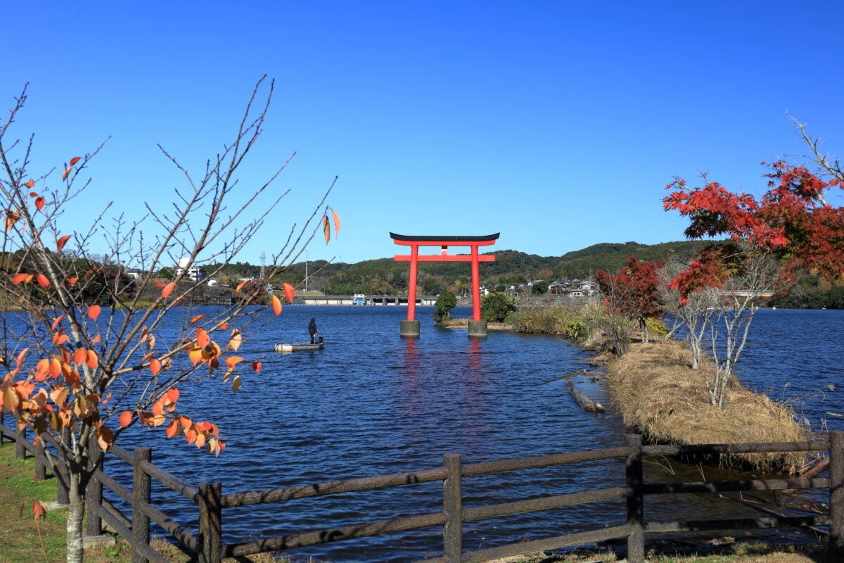 紅葉の時期は亀山湖周辺のハイキングがおすすめ!