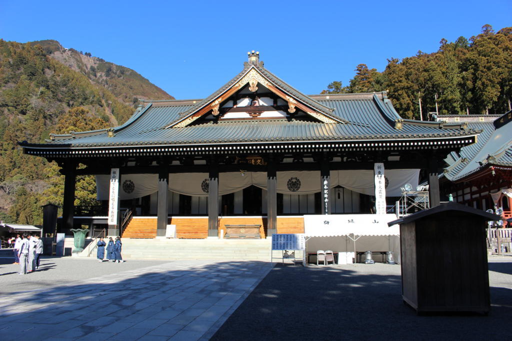 身延山久遠寺の本堂