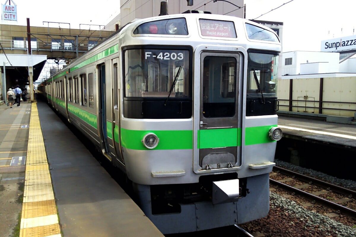 室蘭～札幌は普通列車でも約3時間