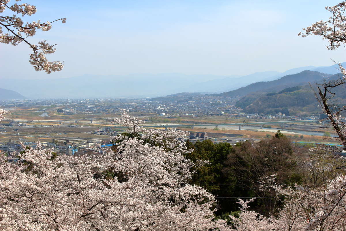 富士川と甲府盆地を一望！ なかなかの眺めです